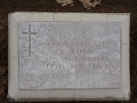 Struma Military Cemetery - Kilby, S